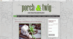Desktop Screenshot of porchandtwig.com