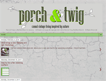 Tablet Screenshot of porchandtwig.com
